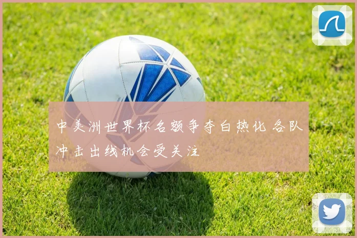 中美洲世界杯名额争夺白热化 各队冲击出线机会受关注